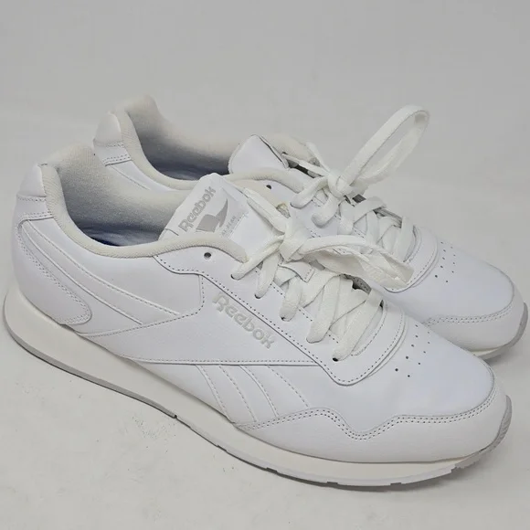 Reebok Men's Royal Glide V53955 White Leather Lace-Up Sneaker Shoes Size 11 - Picture 3 of 7